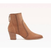 Benta Bootie 60 Suede Beige | Alexandre Birman (US)