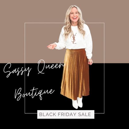 Don’t forget to check out Sassy Queen Boutique’s Black Friday sale. Use code: brandyburgess for extra savings. 

#graphictees #graphicsweatshirts #sassyqueen 

#LTKHolidaySale #LTKfindsunder50 #LTKstyletip