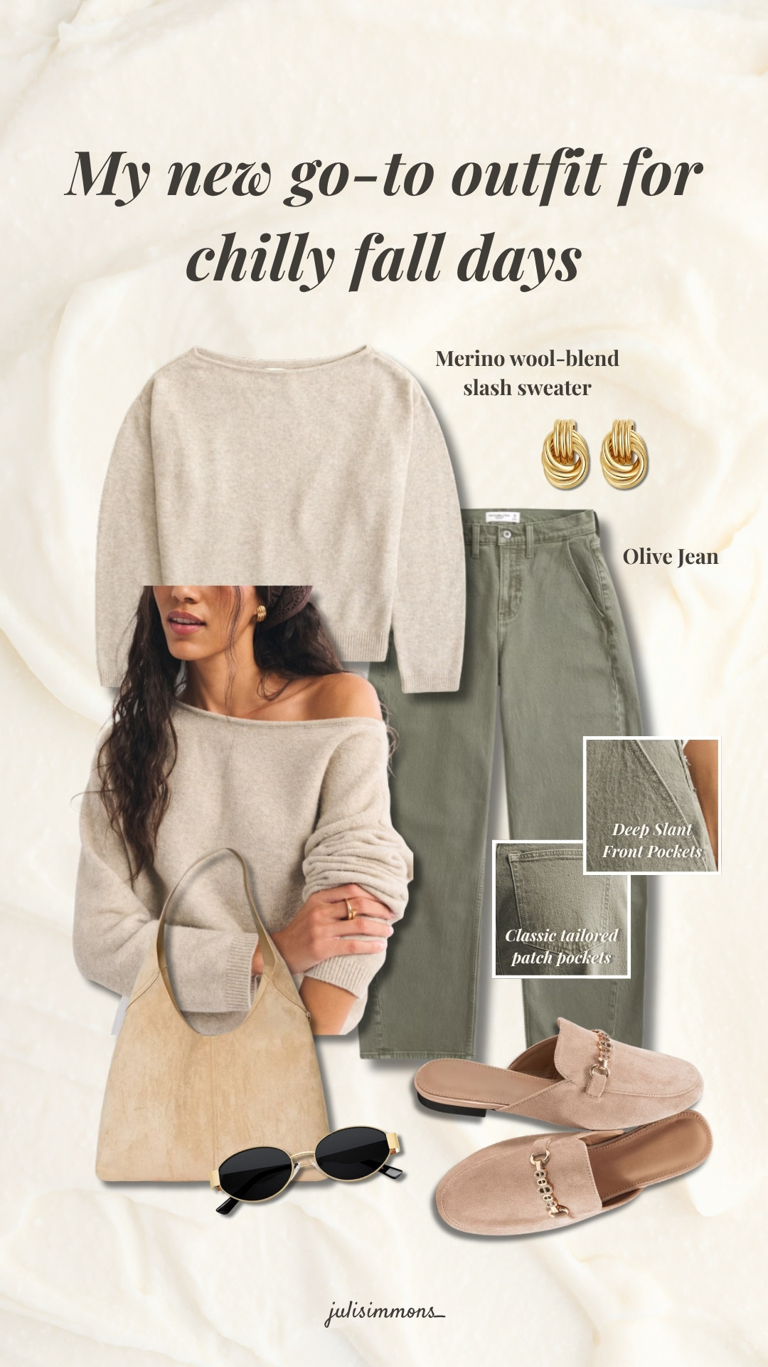 I feel like this is going to be one of those fall outfits I reach for on repeat 🤎🍂 So cozy, easy, and perfect for those chilly days. Linked the look for you! 

 #LTKootd #LTKSeasonal #LTKMidsize