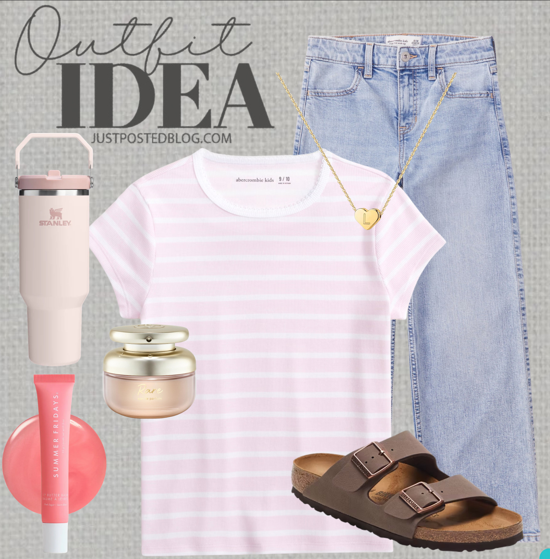 This top is too cute!! This would be a perfect outfit for tweens and teens!! 

 