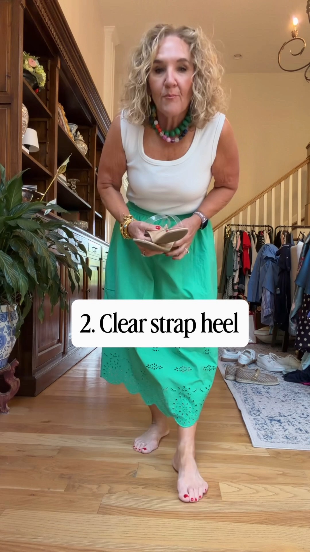 The 5 pair of shoes I reach for most 
Tank size medium 
Skirt medium 
Sweatshirt medium 
Necklaces are 20% off

#LTKSaleAlert #LTKOver40 #LTKootd