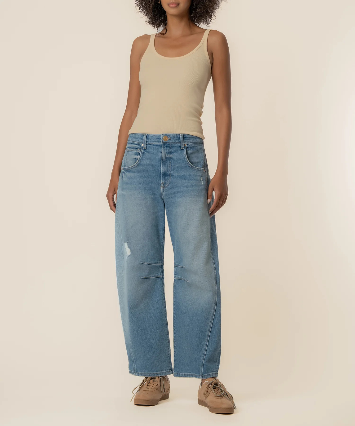 Ashlyn Baggy Barrel Leg, Exclusive in Liberty Wash - Kut from the Kloth | Kut From Kloth