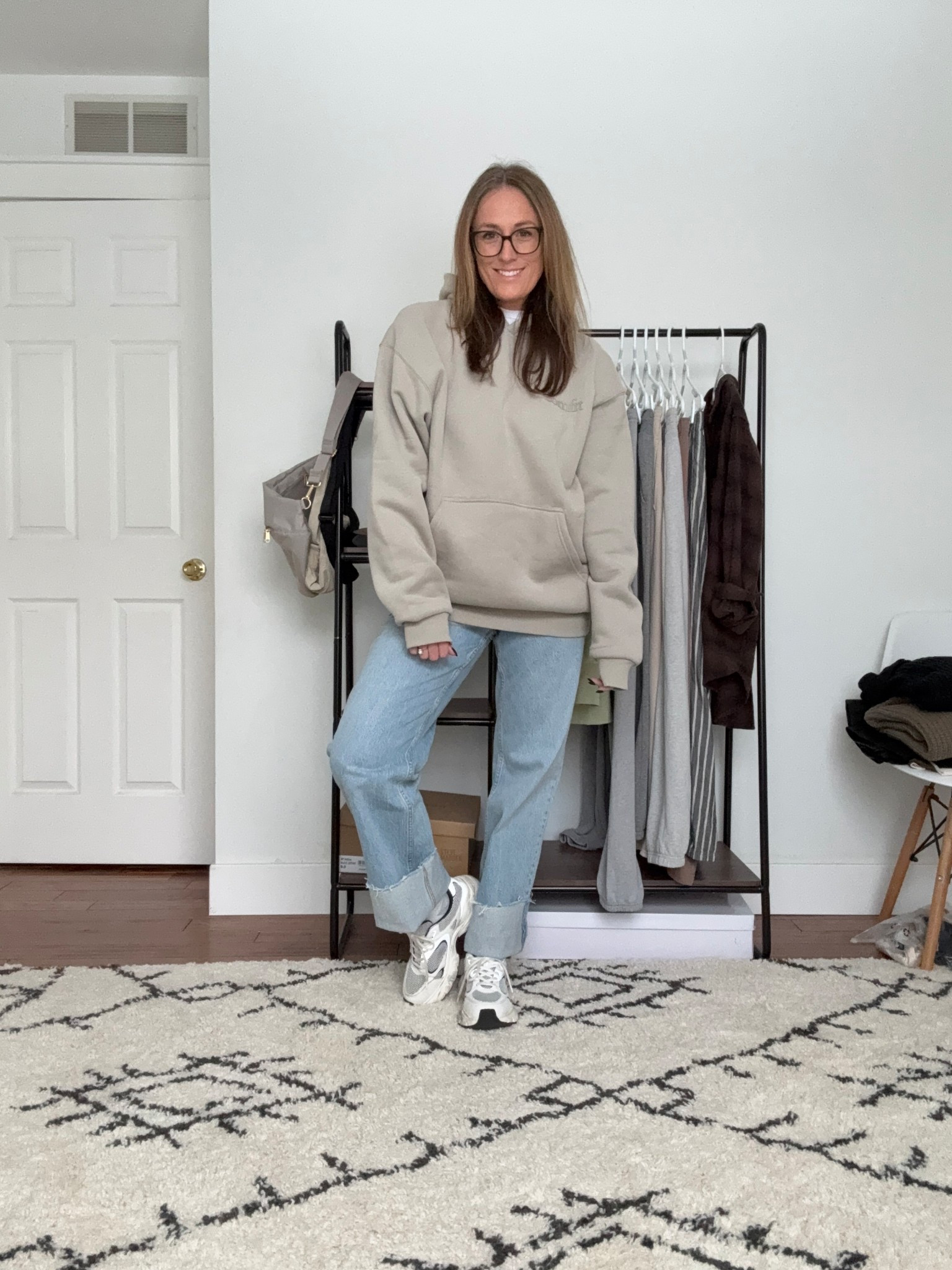 12/2/25 ✨ Sweatshirt is a medium. Jeans are a 28 long.

Everyday outfits. Easy outfits. Easy outfit ideas. Neutral basics. Fall outfits. Fall outfit idea. Casual outfits. Basic mom outfit. Casual outfit idea. Casual outfit. Everyday outfit. Mom outfit. Street style. Casual mom outfit. Amazon fashion. Sports mom outfits. Sports mom outfit idea.

#LTKFindsUnder100 #LTKOver40 #LTKootd