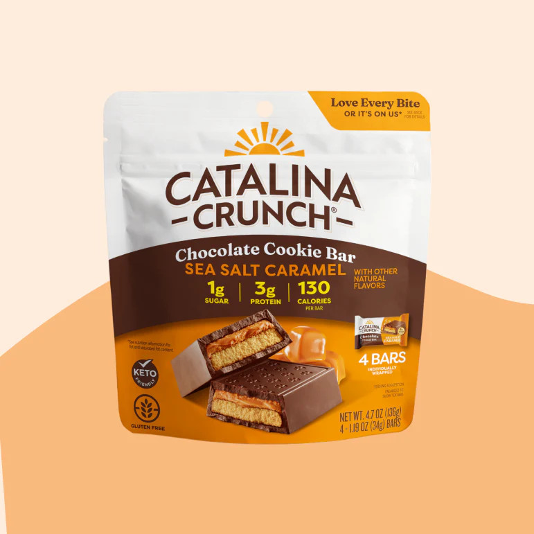Sea Salt Caramel Chocolate Bars | Catalina Crunch | Catalina Crunch