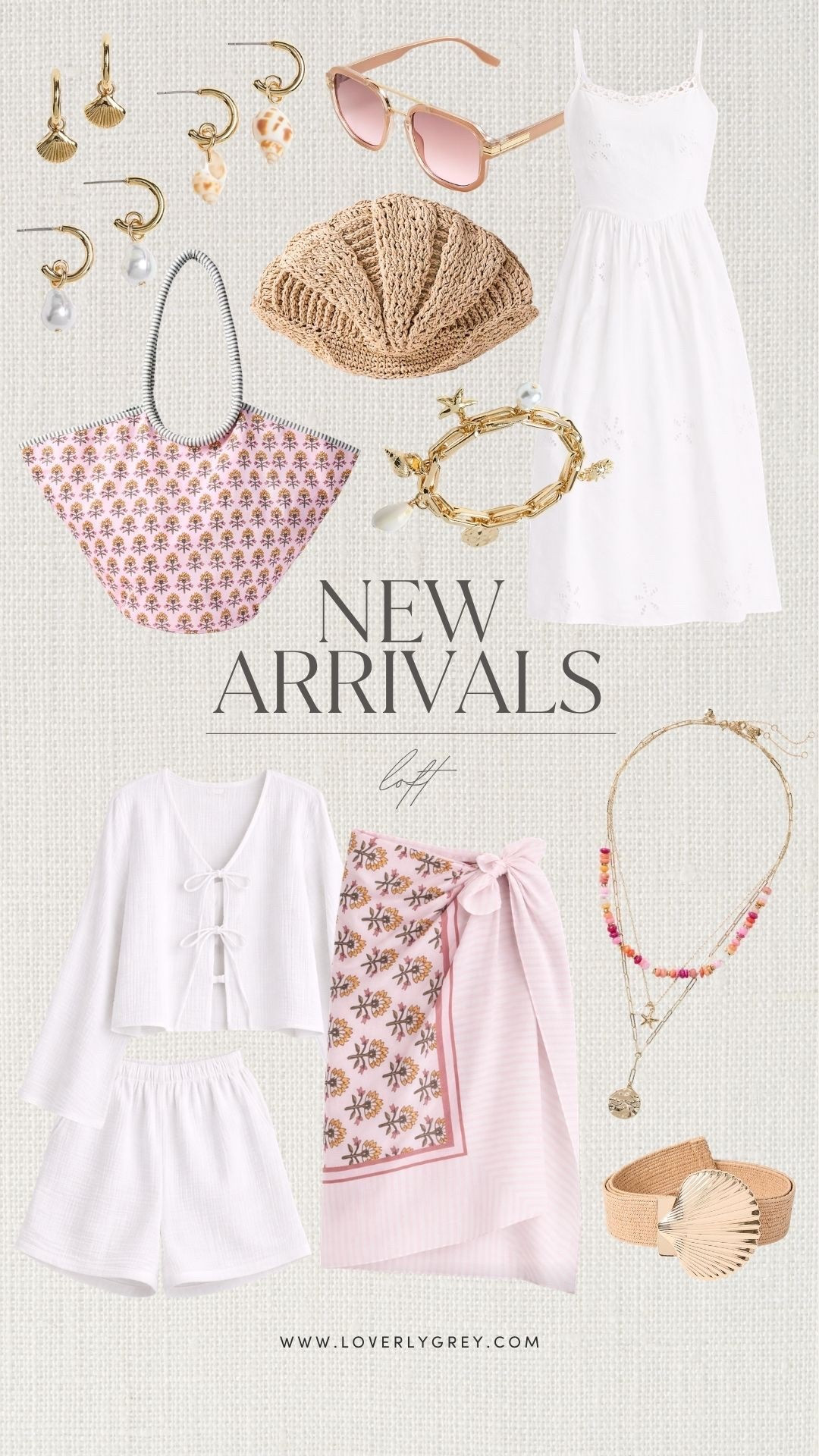 How cute are these Loft new arrivals?! Perfect for your next vacation!

Loverly Grey, Loft, new arrivals, vacation finds, summer finds

#LTKSeasonal #LTKTravel #LTKootd