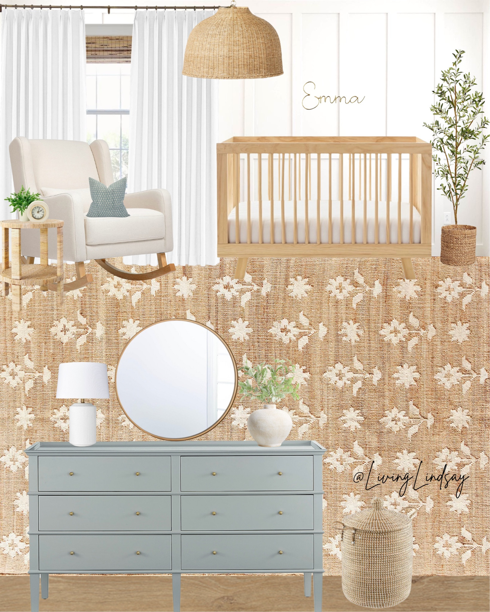 Baby girl neutral nursery, nursery design, crib, dresser, modern nursery, baby girl

#LTKhome #LTKbaby #LTKfamily