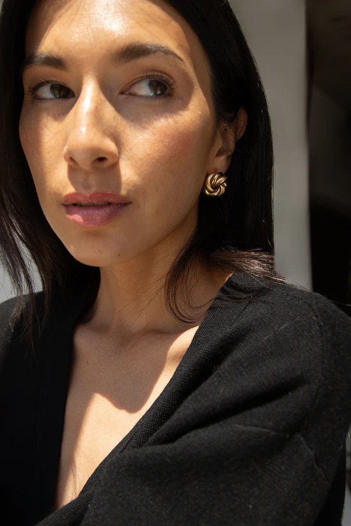 ABSTRACT KNOT EARRING | OAK + FORT