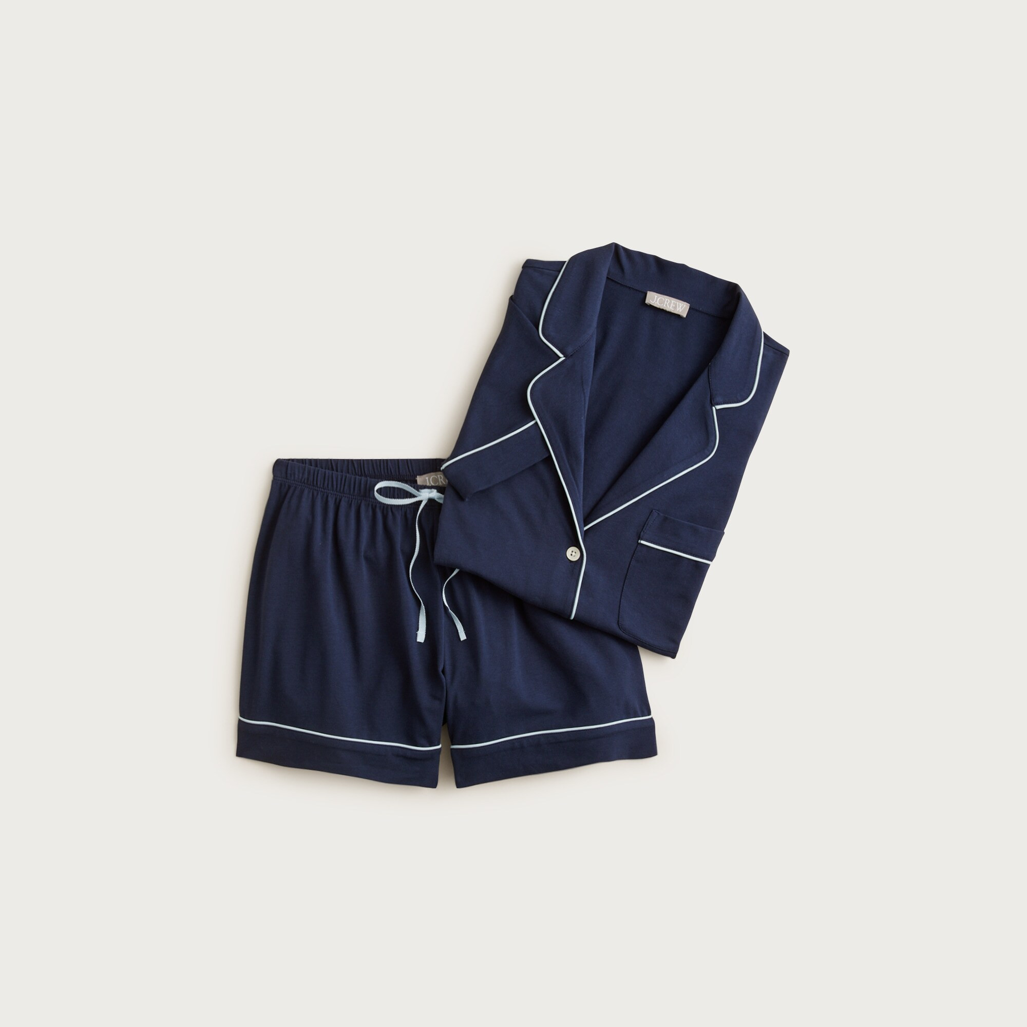 Dreamy cotton-blend pajama short set | J. Crew US
