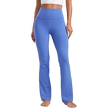 CRZ YOGA Butterluxe Flare Leggings 29"/30.5"/32"/33.5" - High Waist Bootcut Wide Leg Lounge Women... | Amazon (US)
