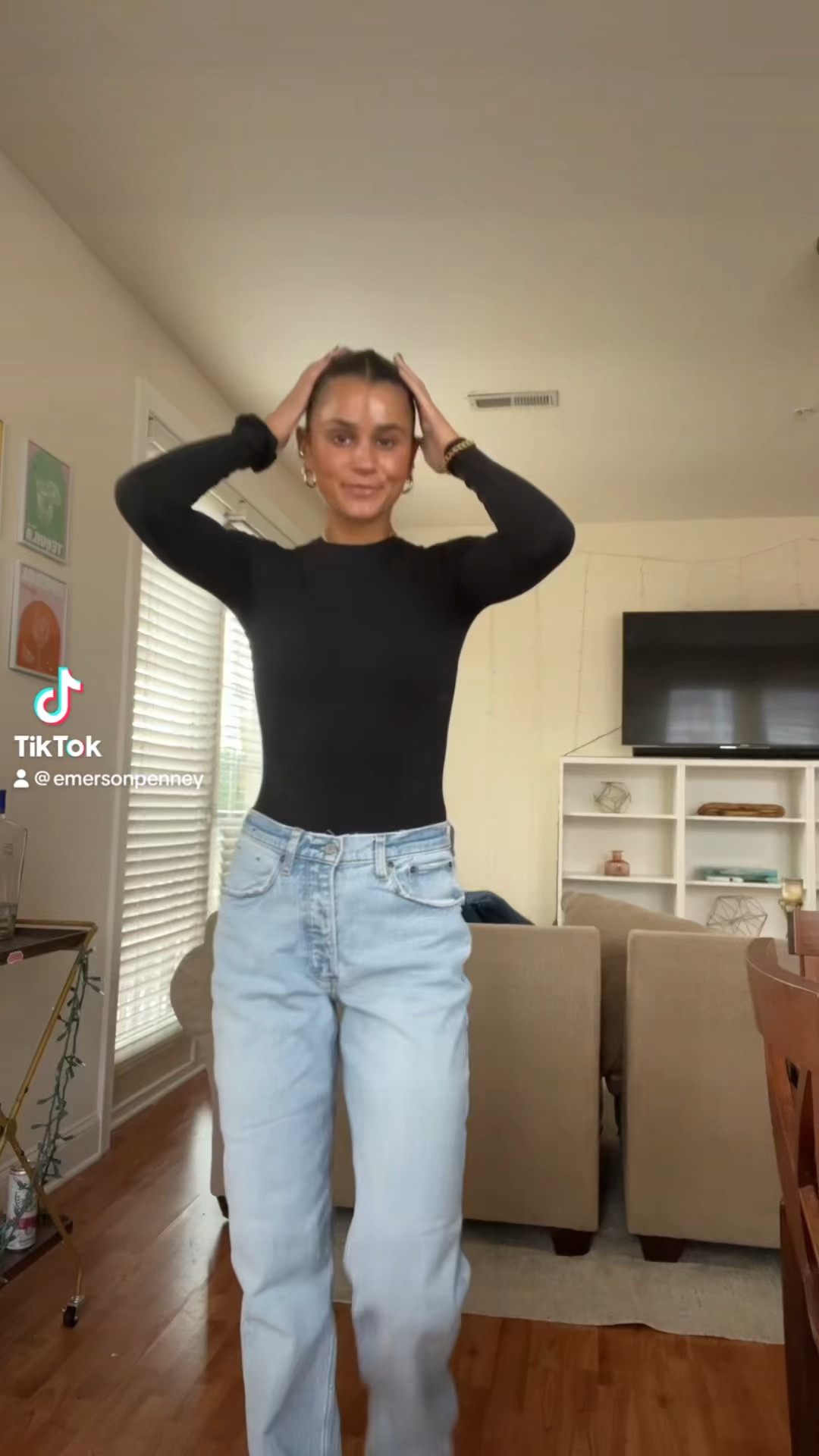 Wearing an xs in all three bodysuits! Jeans are curve love, size 25 for a baggier fit! 