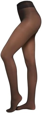 CALZEDONIA Woman's Sheer Thermal Double Tights | Amazon (US)