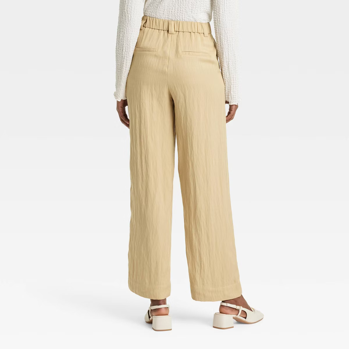Women's High-Rise Straight Trousers - A New Day™ | Target