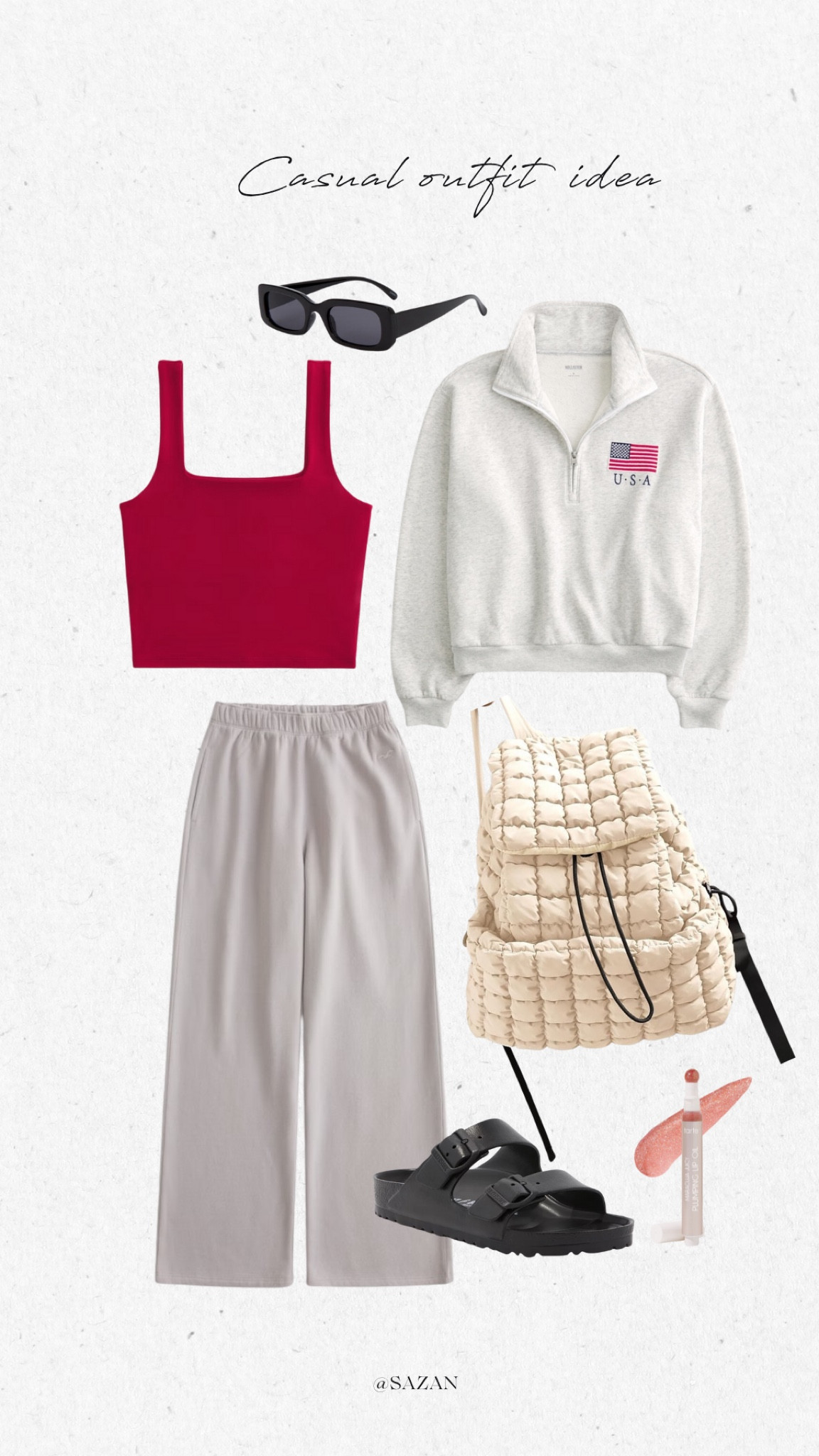 Casual outfit idea 



#LTKStyleTip #LTKItBag #LTKSummerSales