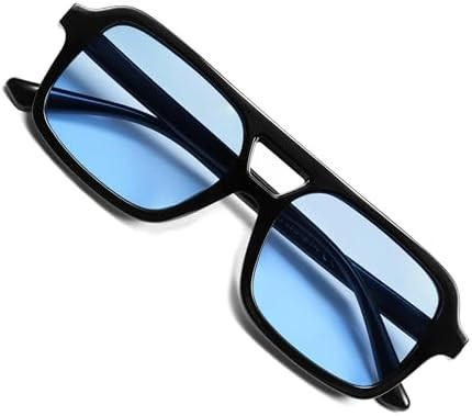 VANLINKER Retro 70s Square Aviator Sunglasses for Women Men Vintage Trendy Rectangle Sun Glasses ... | Amazon (US)