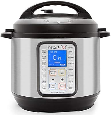 Instant Pot Duo Plus 9-in-1 Electric Pressure Cooker, Sterilizer, Slow Cooker, Rice Cooker, Steam... | Amazon (US)