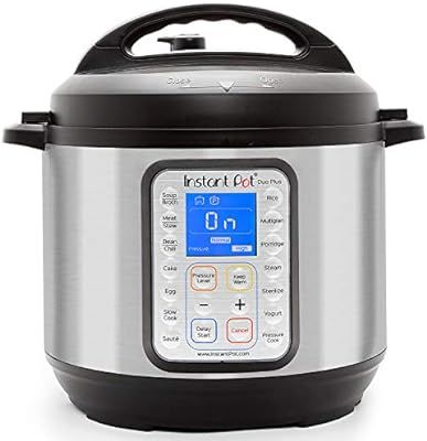 Instant Pot Duo Plus 9-in-1 Electric Pressure Cooker, Sterilizer, Slow Cooker, Rice Cooker, Steam... | Amazon (US)
