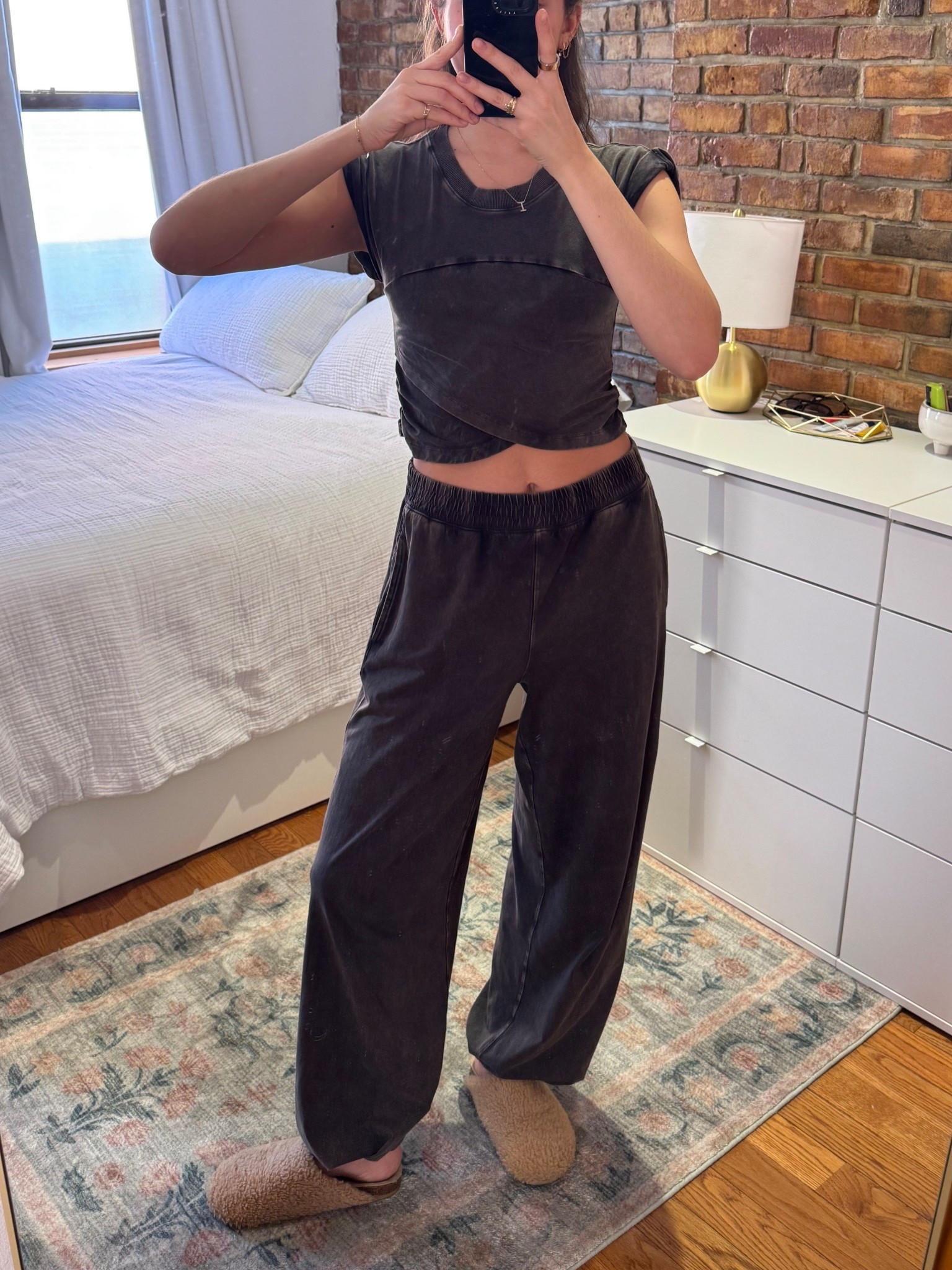 Fav free people movement lounge set! Cozy and lightweight!! 

#LTKmorningroutine #LTKgrwm #LTKootd