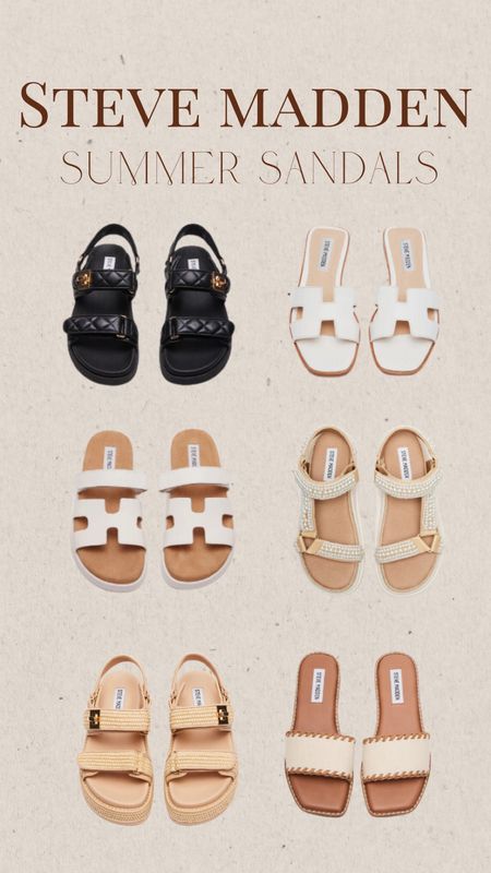 Steve Madden sandals 

#LTKshoecrush #LTKfindsunder100 #LTKstyletip