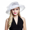 Click for more info about Women's Organza Church Derby Fascinator Cap Kentucky Tea Party Wedding Hat