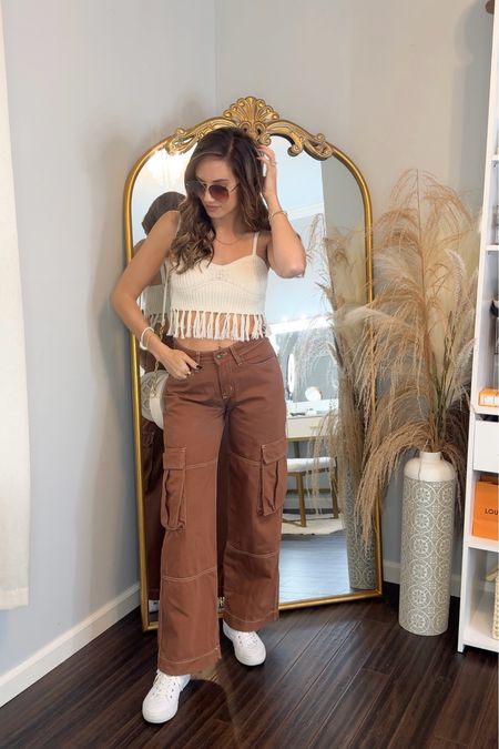 Target outfit 

Fringe top and cargo pants 

#LTKstyletip #LTKxTarget #LTKFestival