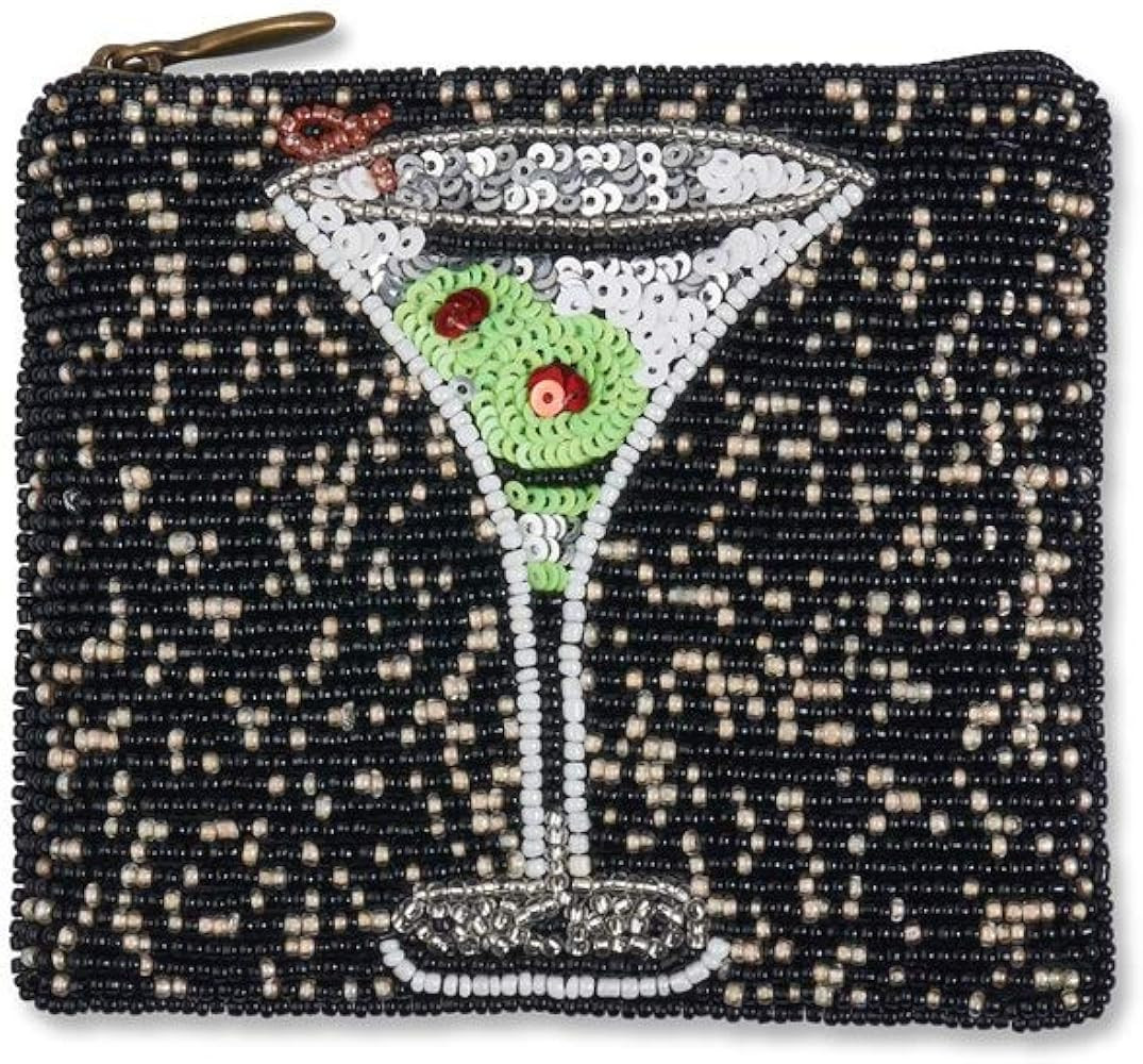 Bamboo Trading Company SHCP028 Club Bag Collection Dirty Martini Coin Purse, 4-inch Length | Amazon (US)