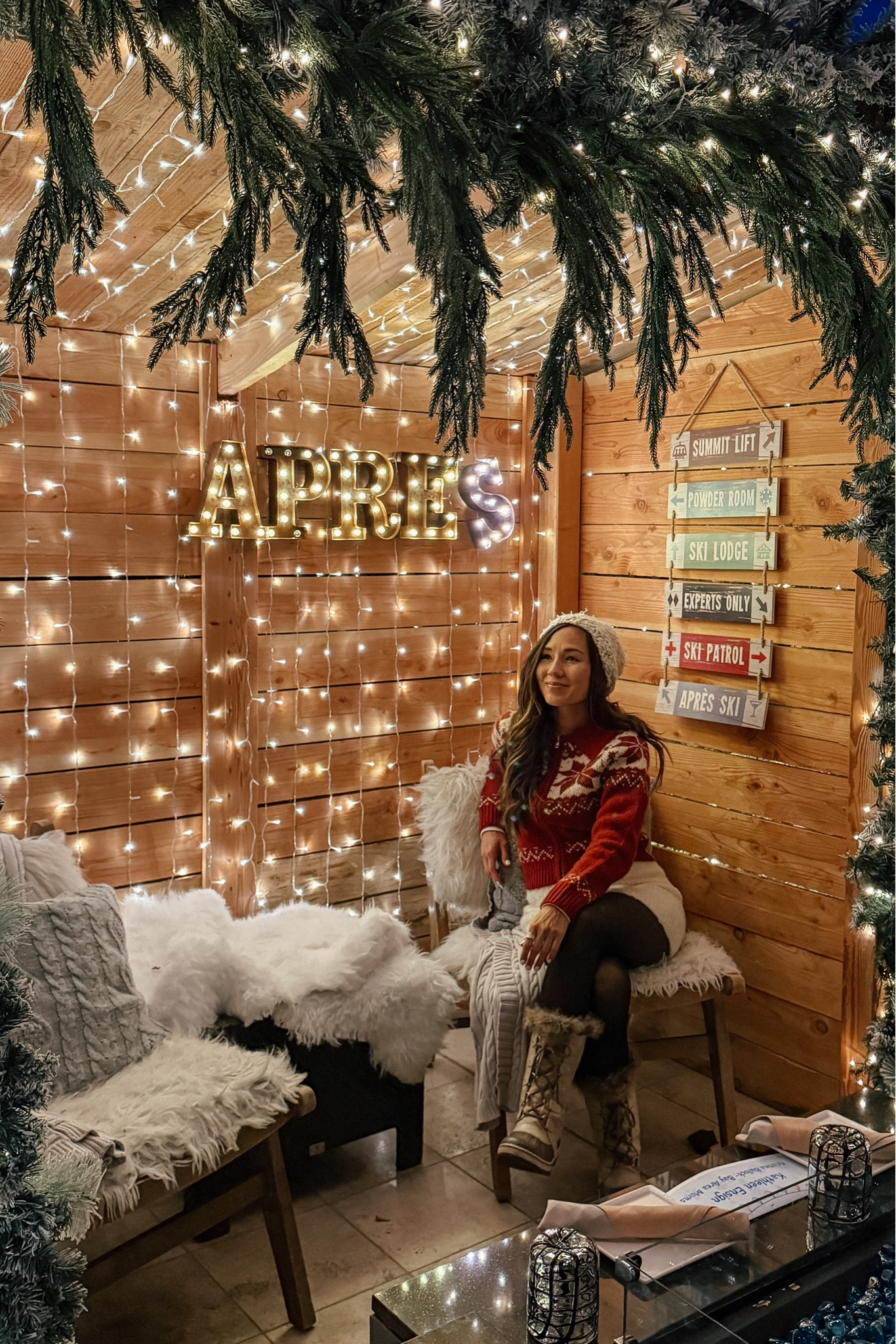 Apres vibes - love this new red sweater! 

Winter fashion, Winter sweaterr

#LTKSeasonal #LTKfindsunder50