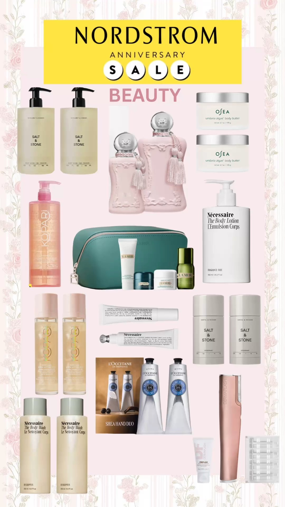 ✨ My favorite beauty finds (from skincare to hand creams!) from the #NSALE are finally here! ✨

The Nordstrom Anniversary Sale 2026 starts July 14, and I’m rounding up all of my top beauty picks from skincare and makeup to haircare tools, fragrances, and beauty exclusives that I look forward to every year. 🫶🏼 This is one of the best times to stock up on beauty favorites and grab incredible deals before prices go back up.💕

Shop my Nordstrom Anniversary Sale beauty recommendations, must-have skincare, bestselling makeup, luxury beauty sets, hair tools, fragrances, and self-care essentials all in one place. Save this post for your NSALE shopping list and check back as I continue updating my favorites throughout the sale! 💕

#NordstromAnniversarySale #NSALE #NordstromBeauty #BeautyDeals #SkincareFavorites #MakeupLover #HaircareFavorites #BeautyMustHaves #NordstromFinds #BeautySale

#LTKBeauty #LTKSaleAlert #LTKSaleAlert #LTKSeasonal #LTKBeauty