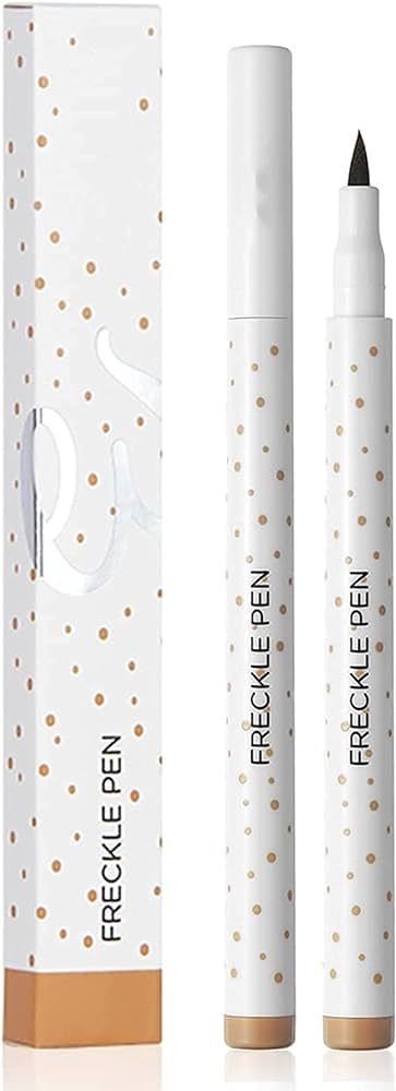 MAEPEOR Freckle Pen Light Brown Natural Faux Freckles Makeup Pen Waterproof Longlasting Soft Dot ... | Amazon (US)