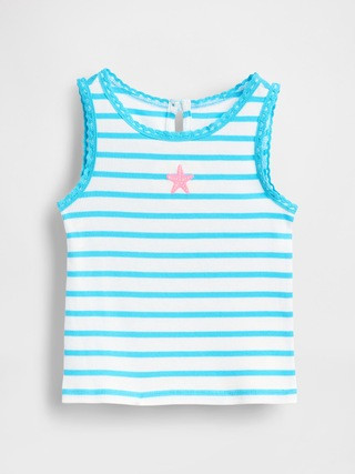 Baby & Toddler Rib Graphic Tank Top | Gap (US)