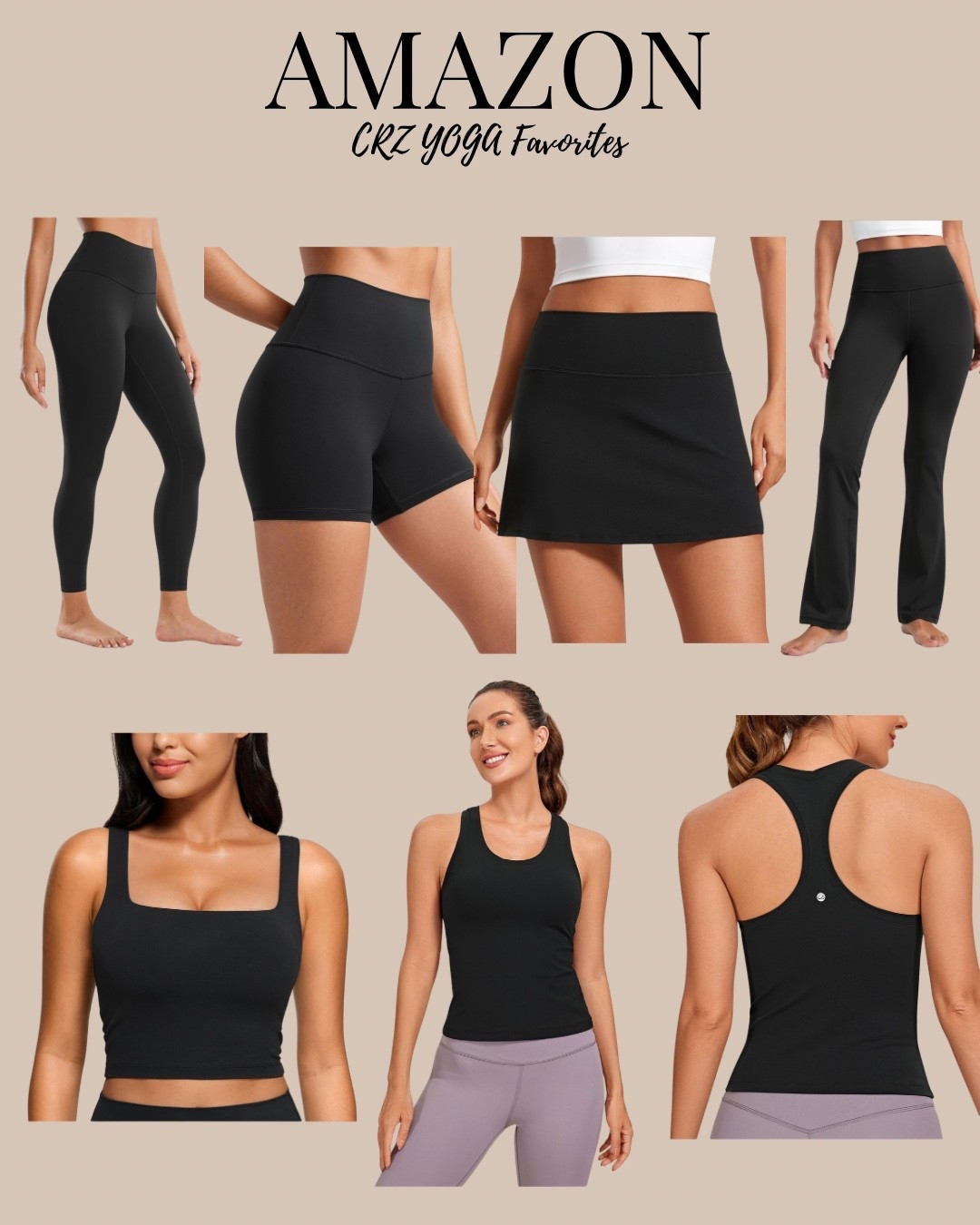 My Workout and Lounge around home line up with CRZ YOGA! Also styles come in maternity!! #crzyoga #amazonhaul #amazonfashion 

#LTKActive #LTKmomlife