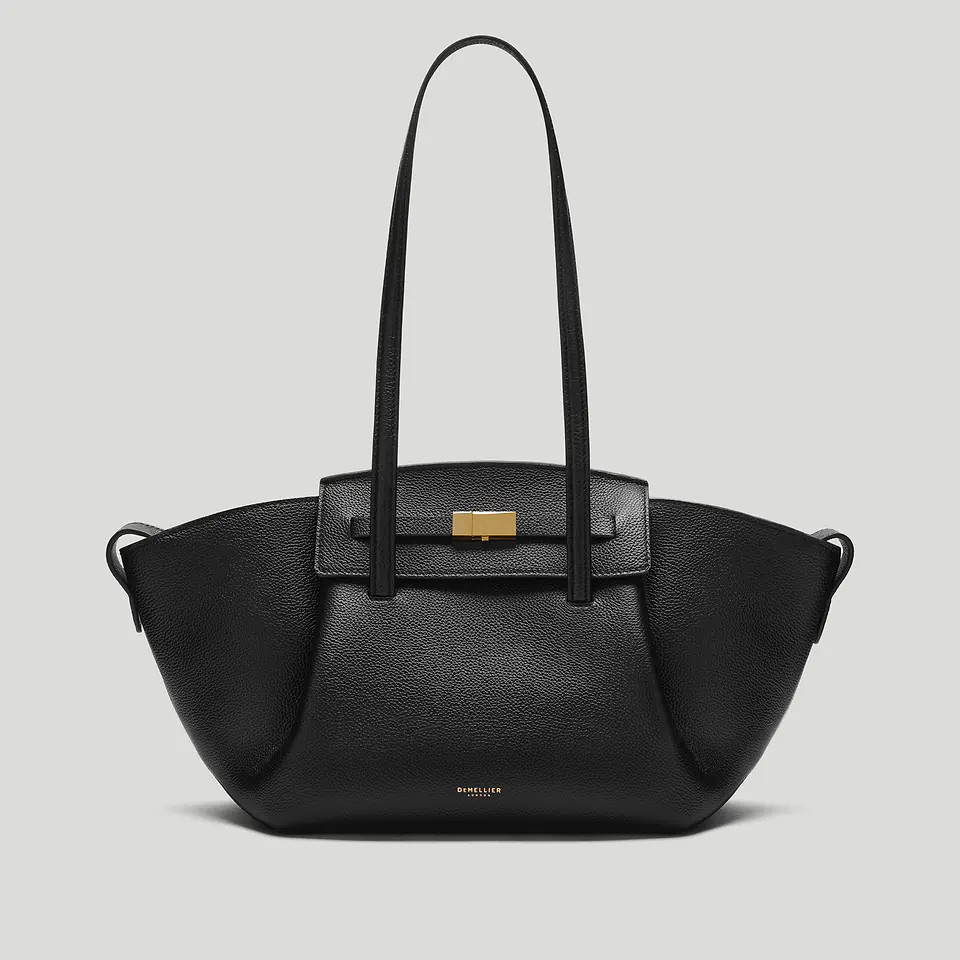 The Midi Brooklyn | Black Small Grain | DeMellier | DeMellier