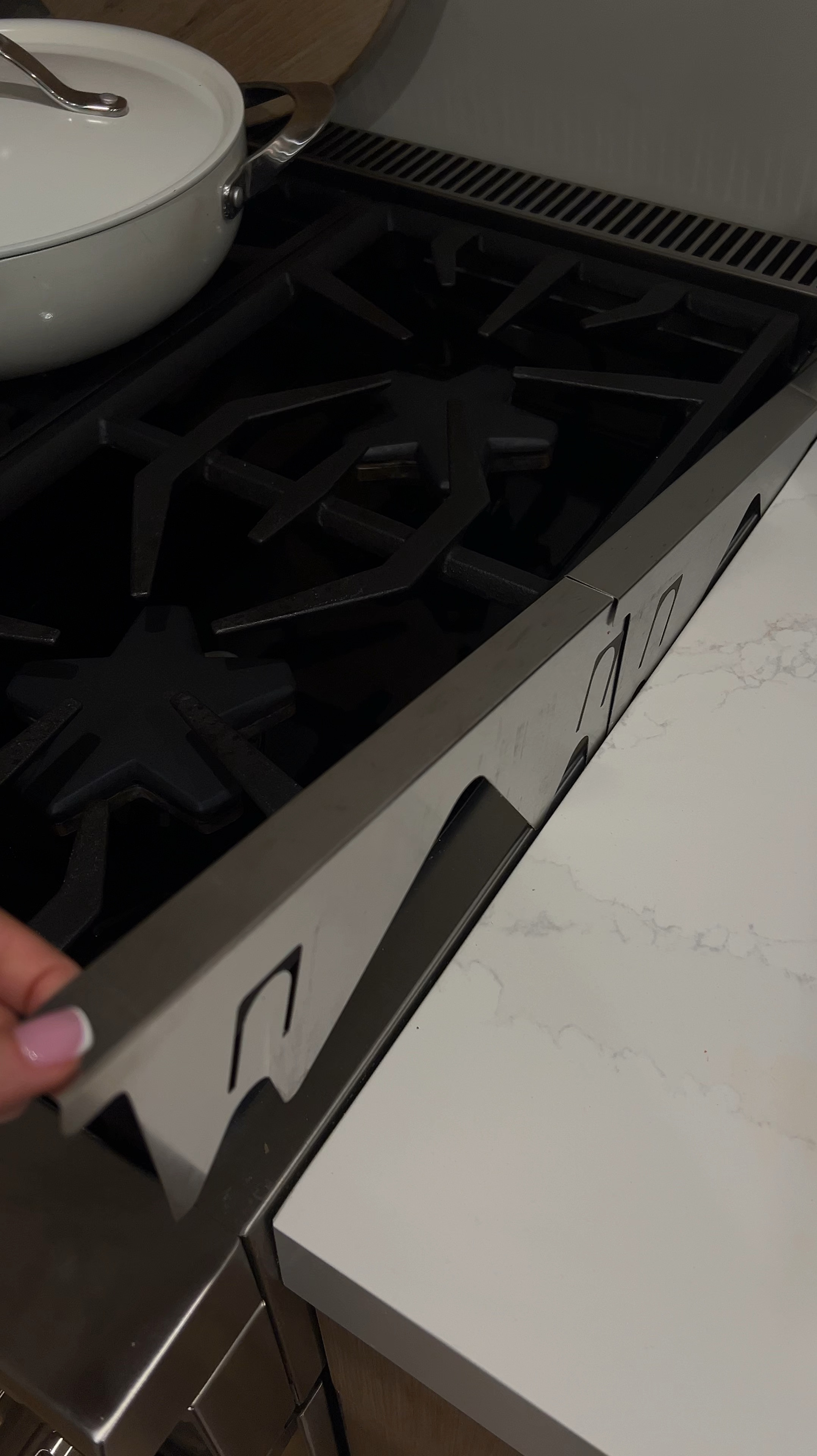 Love these Stove Gap Covers from Amazonn