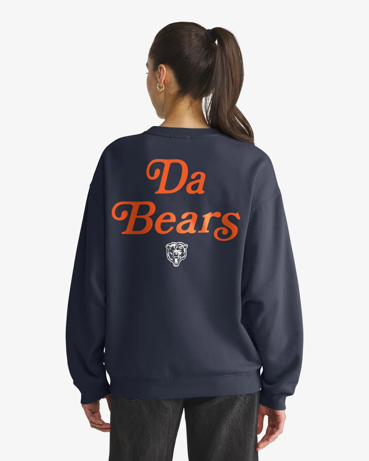 CHICAGO BEARS HISTORIC SHOUT IT OUT '47 OVERSIZED CREW WOMENS | '47Brand
