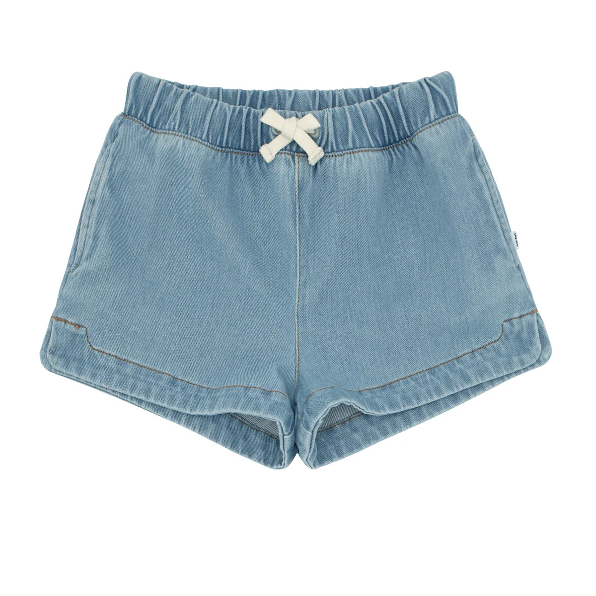 Light Blue Denim Shorts | Little Sleepies
