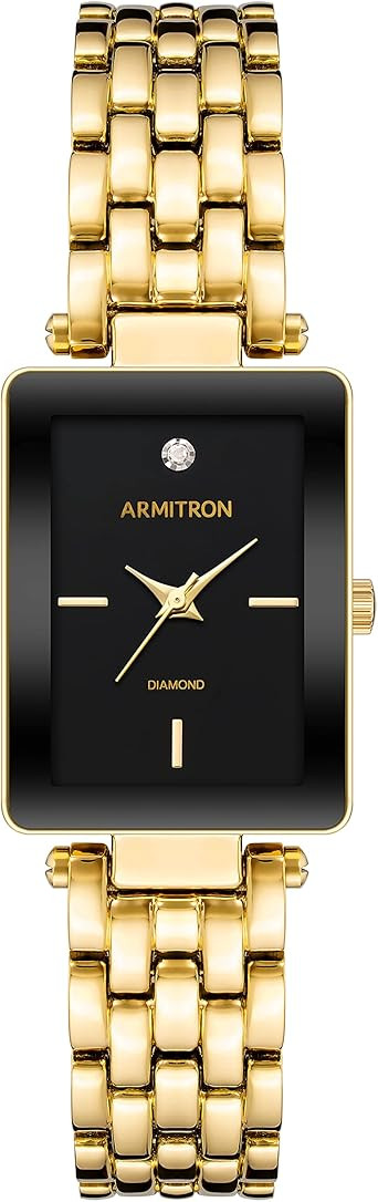Armitron Women's Genuine Diamond Dial Bracelet Watch, 75-5769 | Amazon (US)