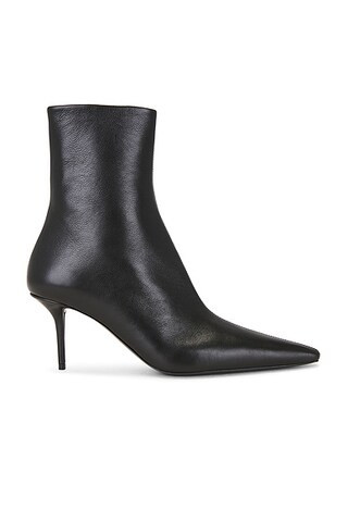 Saint Laurent Ashley Bootie in Nero - Black. Size 39 (also in 39.5). | FWRD 