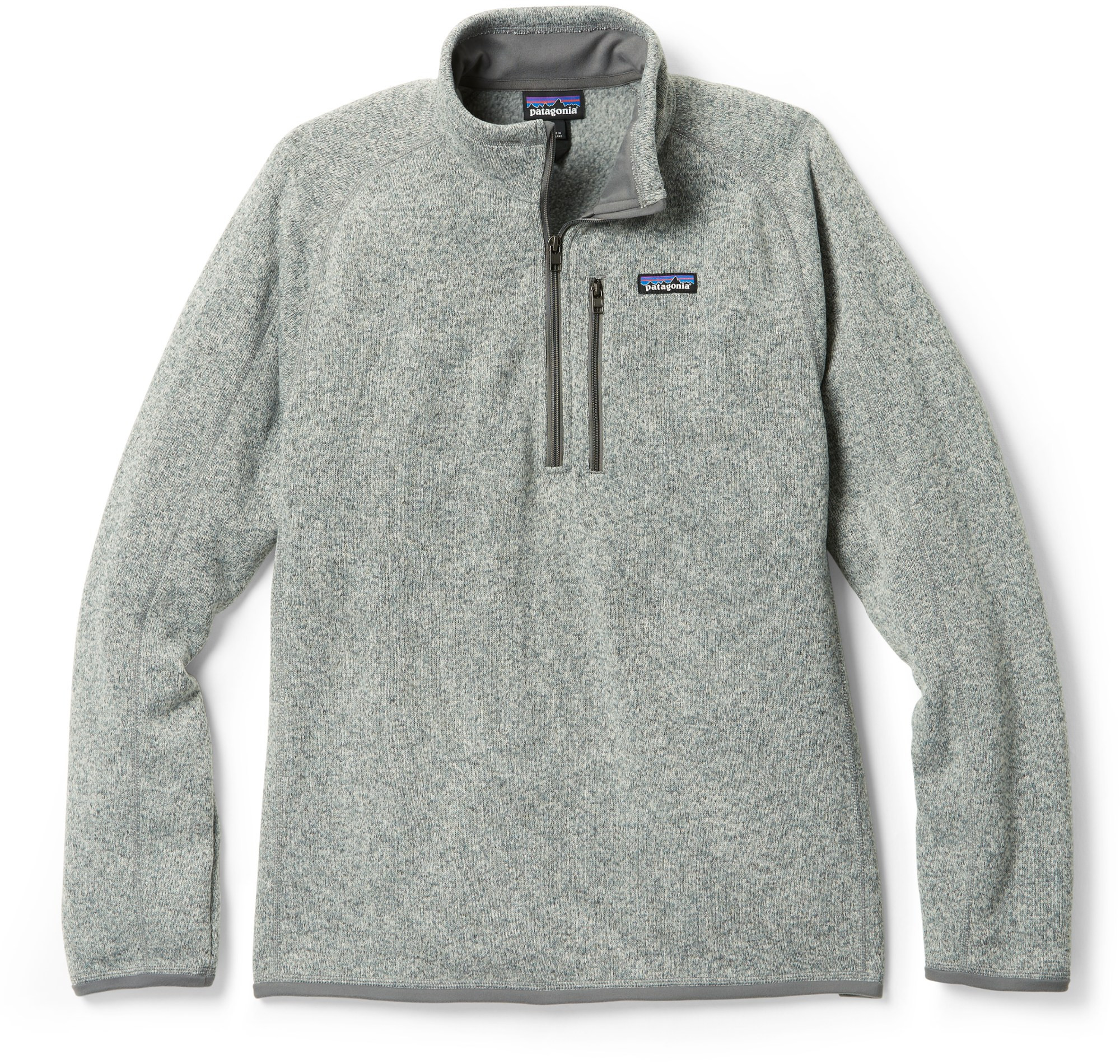Patagonia Men's Better Sweater Quarter-Zip Fleece Pullover Gray XS | REI