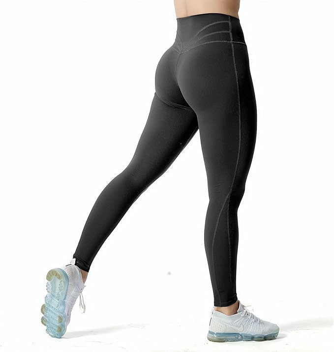Aoxjox High Waisted Workout Leggings for Women Compression Tummy Control Trinity Buttery Soft Yog... | Amazon (US)
