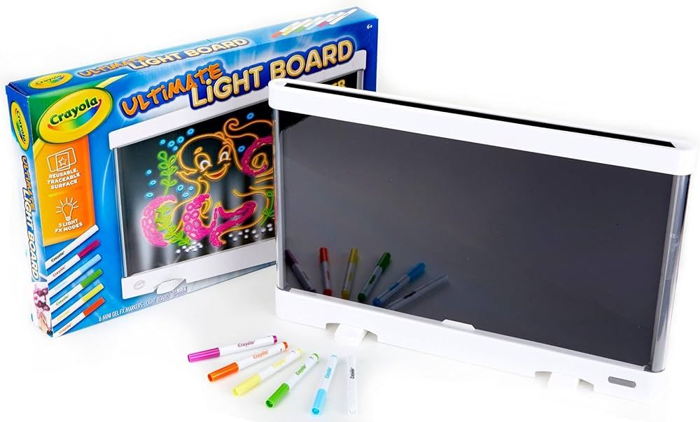 Crayola Ultimate Light Board - White, Kids Tracing & Drawing Board, Holiday & Birthday Gift for B... | Amazon (US)
