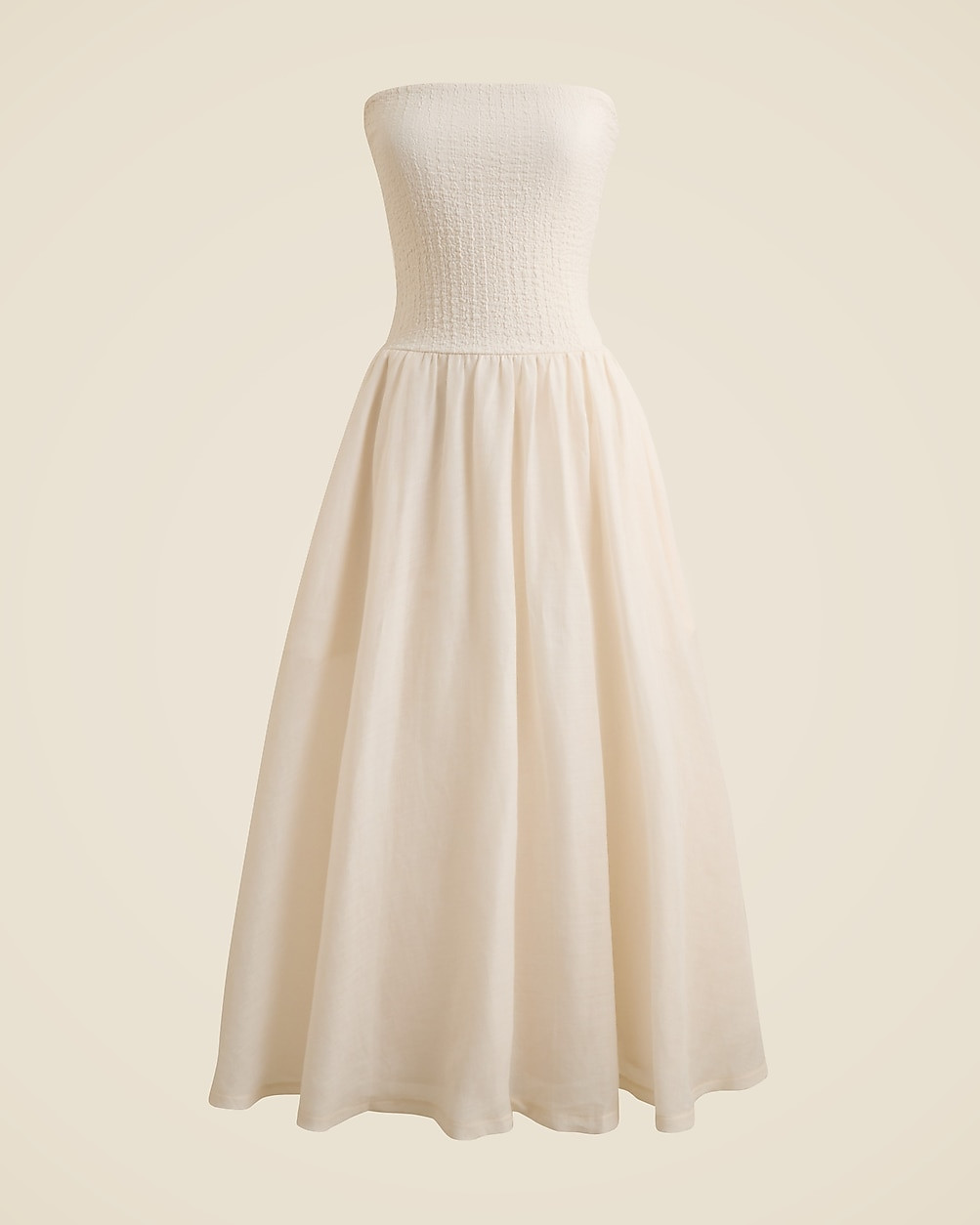 Strapless mixy dress | J. Crew US