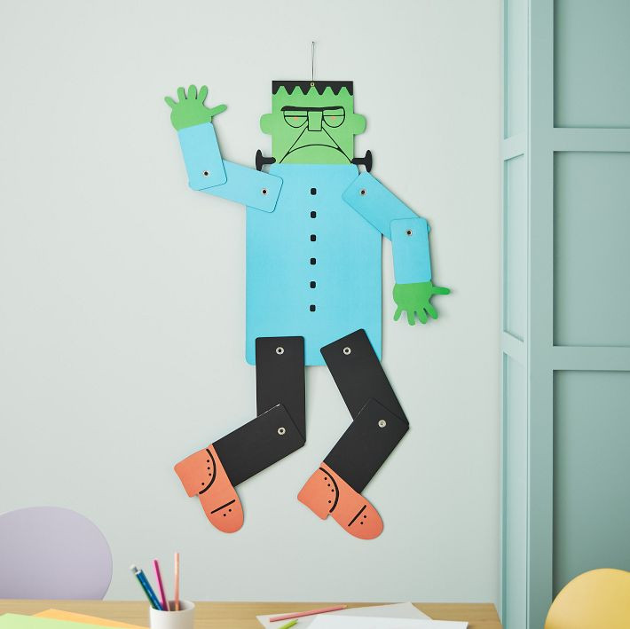 Ed Emberley Paper Wall Frankenstein | West Elm (US)