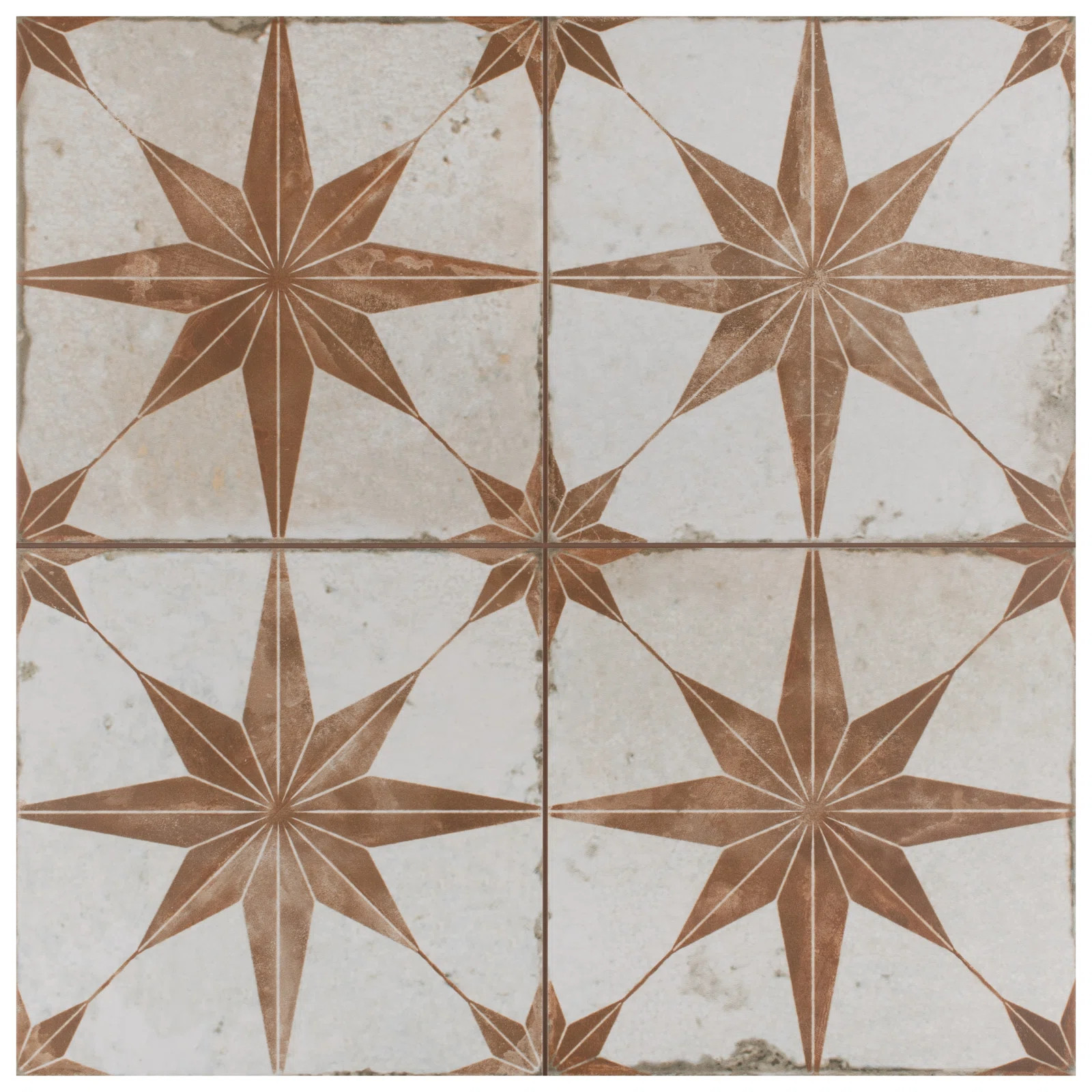 Kings 18" x 18" Ceramic Patterned Wall & Floor Tile | Wayfair North America