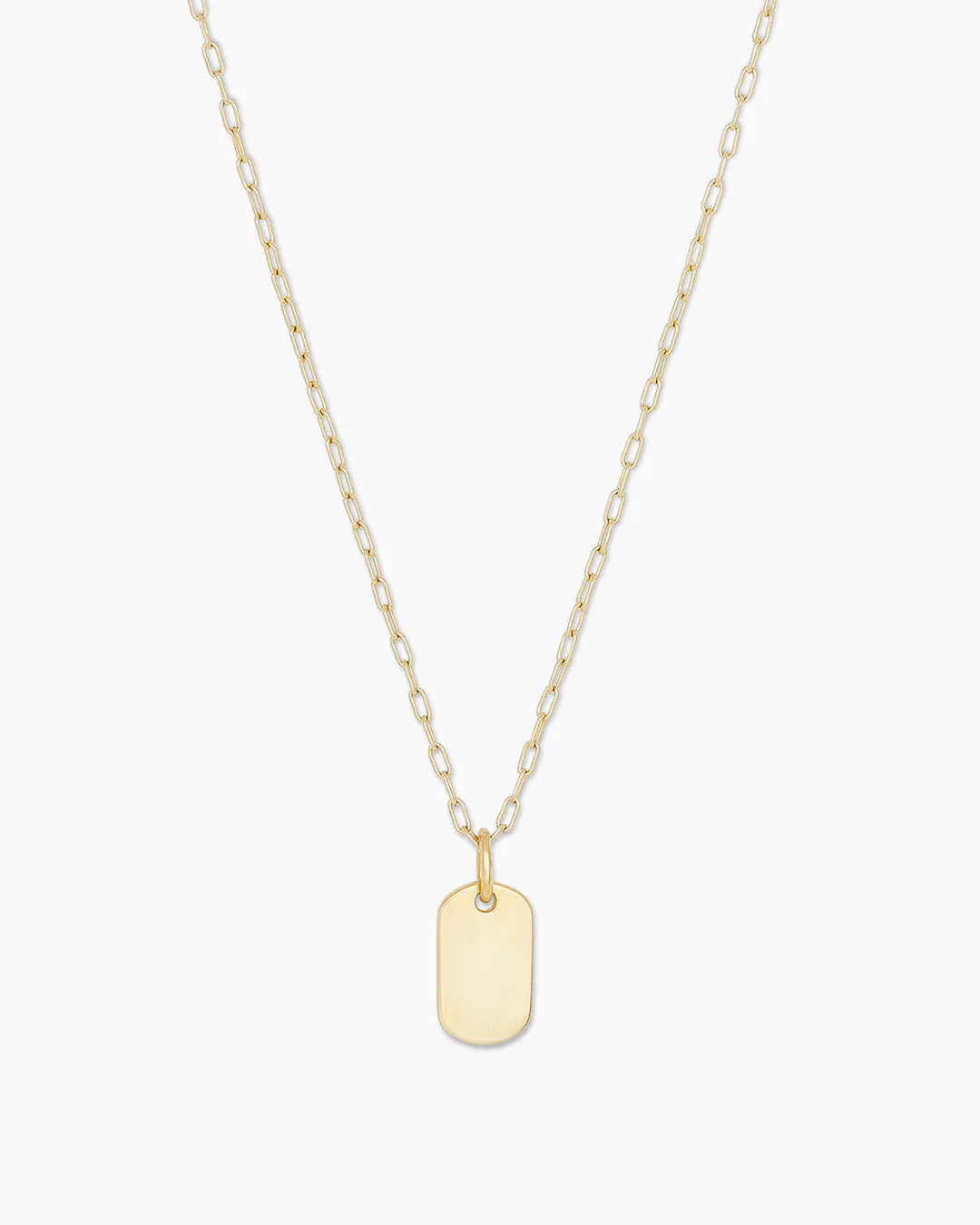 Bespoke Dog Tag Necklace (engravable) | Gorjana