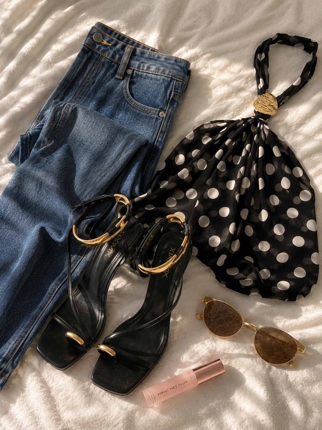 Date night Amazon finds 🖤✨

An elevated mix of affordable pieces that look so luxe 🙌🏼 obsessed with this polka dot top paired with my favorite Rag & Bone jeans in the prettiest new wash.

Perfect for dinner, drinks, or any night you want to feel a little extra ✨ everything is linked on my LTK!

amazon finds, date night outfit, polka dots, designer denim, rag and bone jeans, casual chic, heels, spring outfits 2026

#LTKSeasonal #LTKgrwm #LTKootd