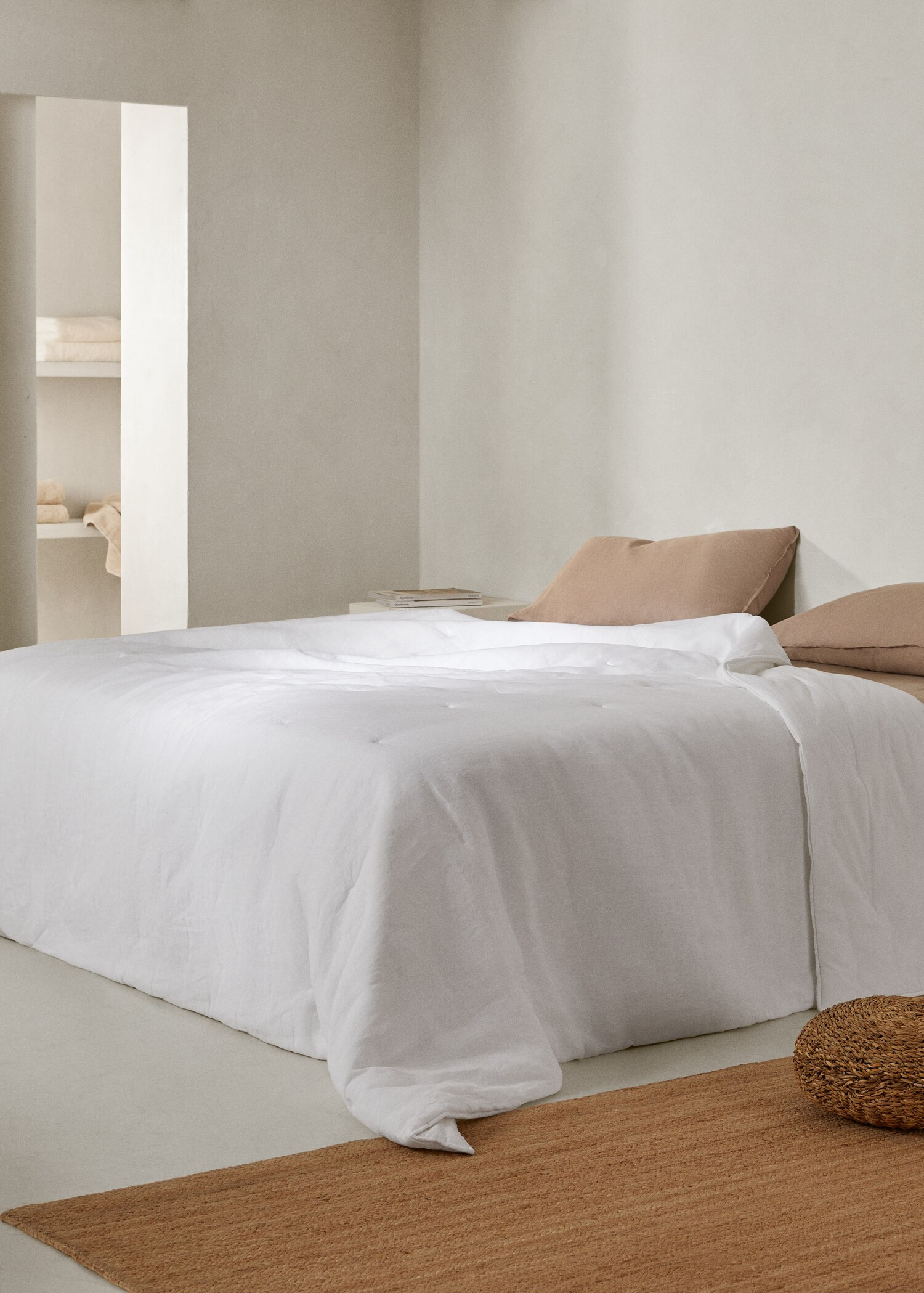 Oberbett aus 100 % Leinen - Home | MANGO Deutschland | MANGO (DE)