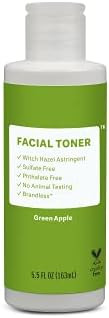 Brandless Green Apple Facial Toner | Aloe Leaf Juice & Rosa Damascena Flower Extract | for All Sk... | Amazon (US)