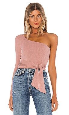 Lovers and Friends Milan Top in Blush from Revolve.com | Revolve Clothing (Global)