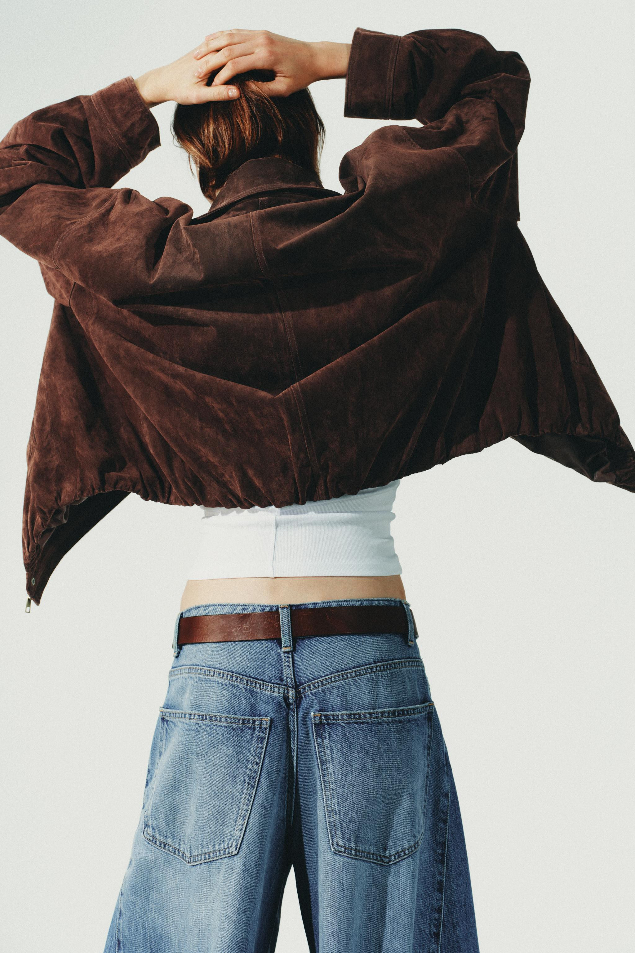 SUEDE LEATHER JACKET | Zara US