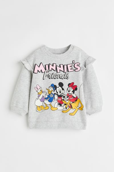 Printed Sweatshirt | H&M (US + CA)