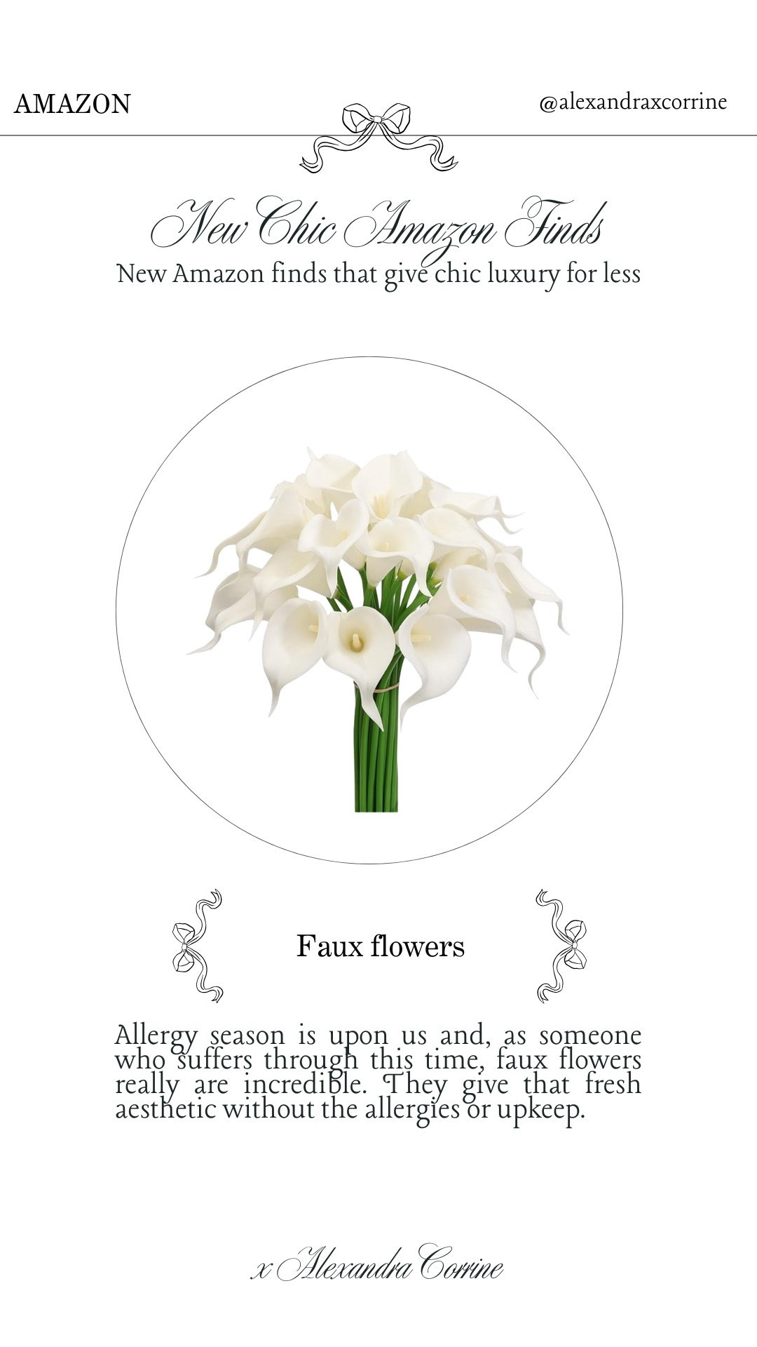 New chic Amazon finds 🥂 Some new Amazon finds that give chic luxury for less 💳

Bougie on a budget, luxury for less, chic home finds, chic Amazon finds, home decor, hosting, chic elegant style, faux flowers, flower arrangements, florals

#LTKSeasonal #LTKHome